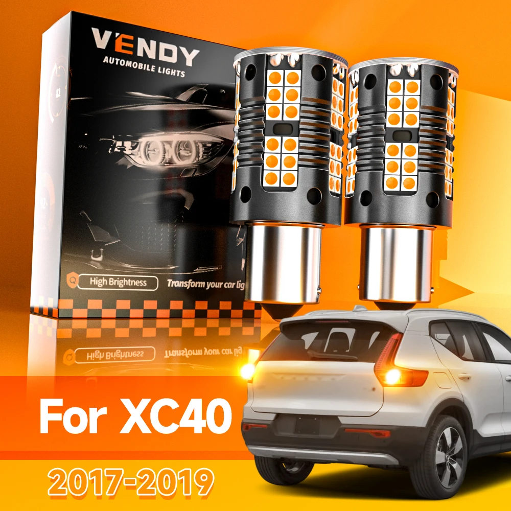 2pcs For Volvo XC40 2017 2018 2019 LED Rear Turn Signal Light Turning Lamp Canbus Accessories