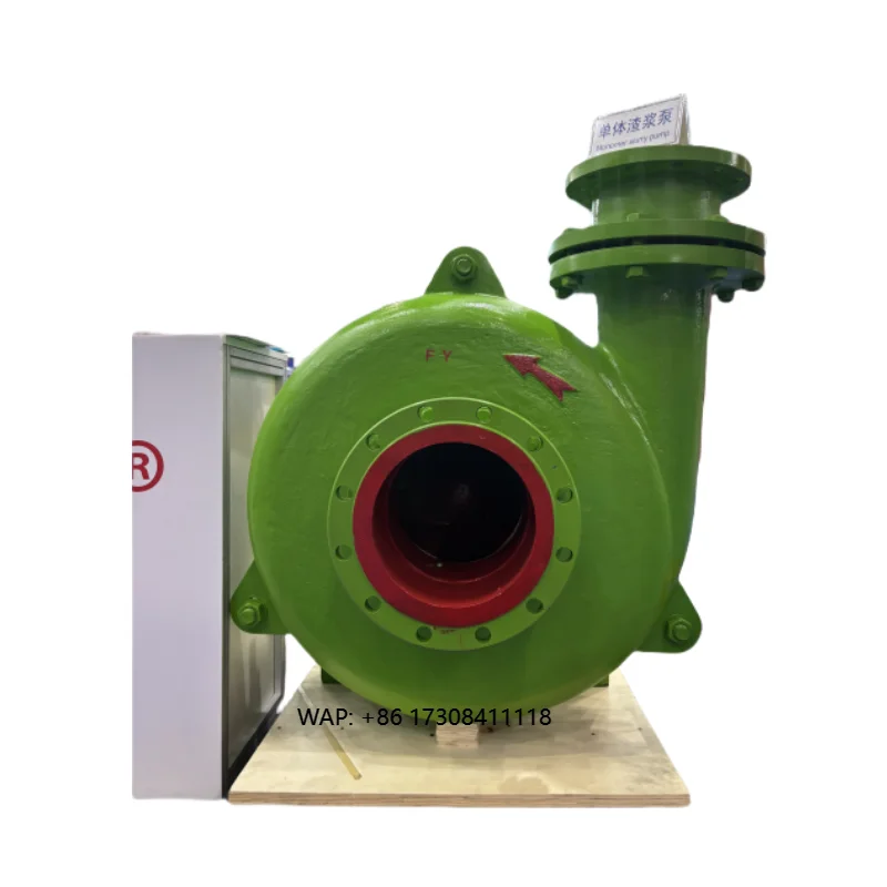 2024 Hot Sale High Efficiency Small Vacuum Solid Centrifugal Slurry Pump for Wastewater Treatment Direct Factory Competitive