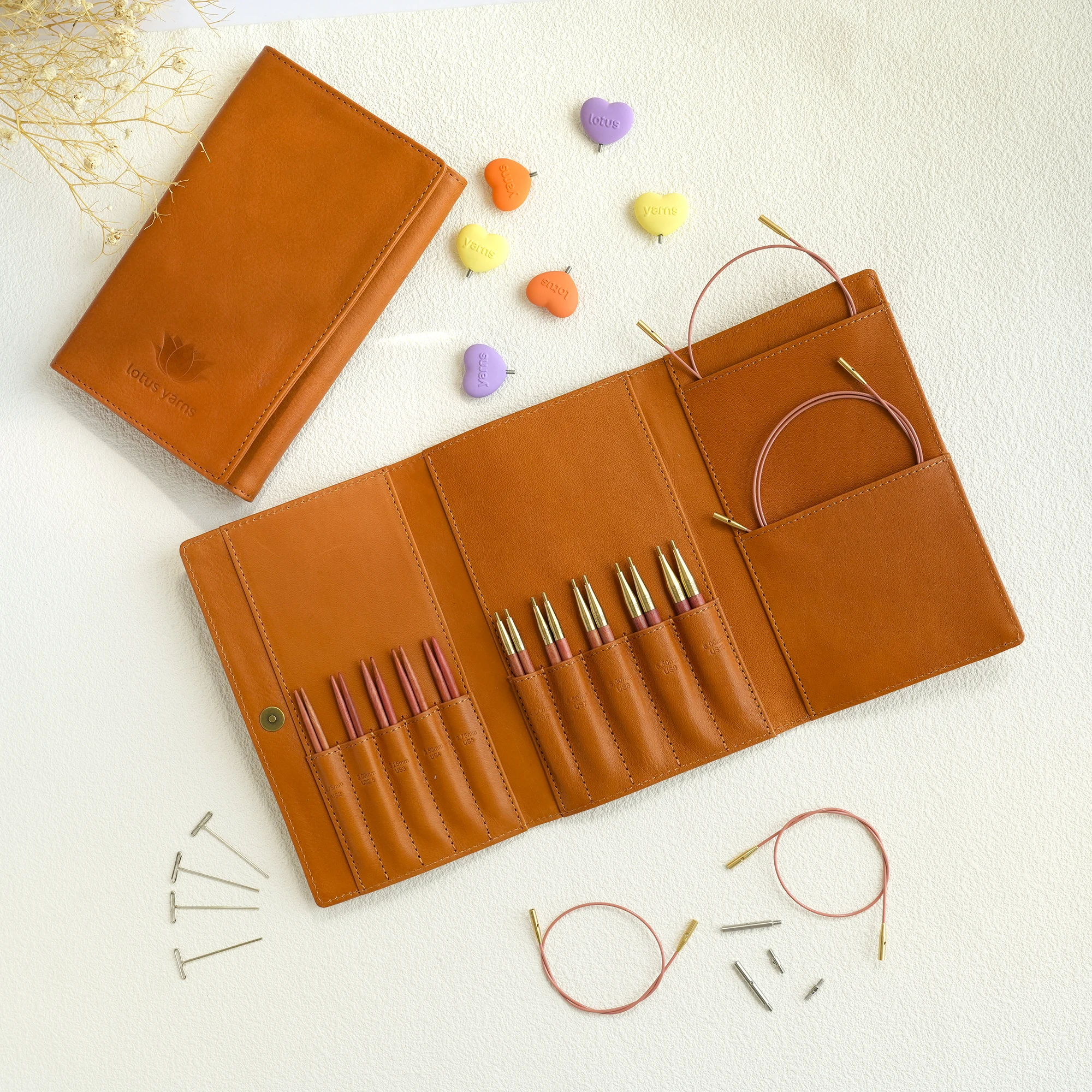 SAHARA  3.5 Inch Interchangeable Circular Needles Set
