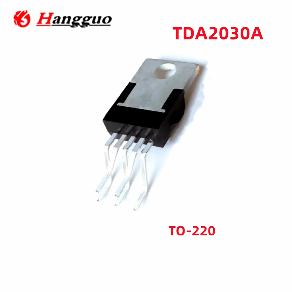 10Pcs/LOT Original TDA2030 TO220-5 TDA2030A TDA2050A TO-220 linear audio amplifier short-circuit and thermal protection IC