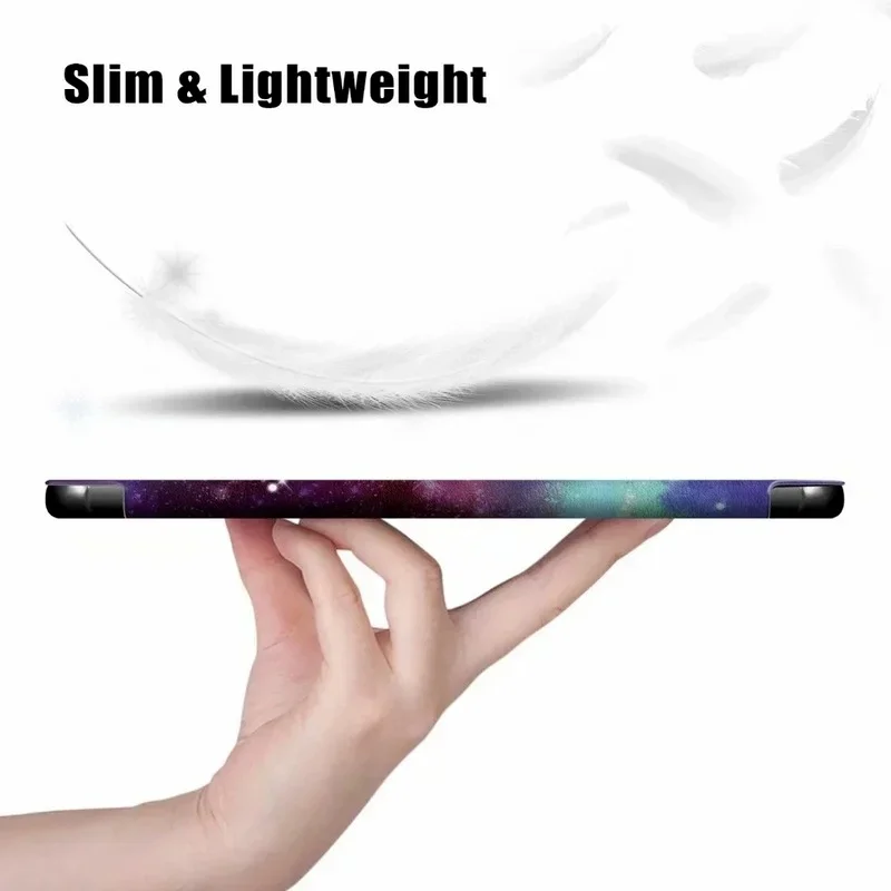 Capa de couro pu fino para huawei matepad 10,4 polegadas, caso para 10,4 polegadas, honra v6, caso com caneta e filme