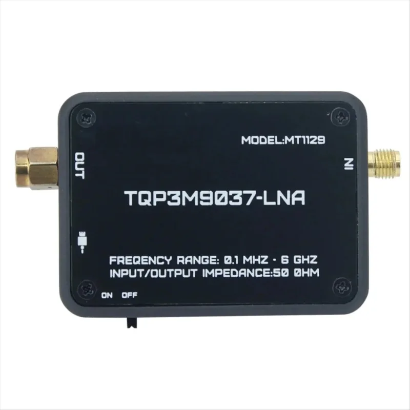Wideband Low Noise Amplifier LNA Module RF Signal Booster for SDR Radio Receiver Spectrum Analyzer Radio Equipment