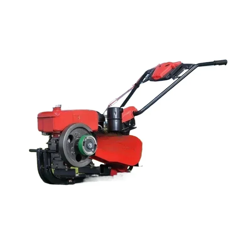 

Crawler diesel small agricultural cultivator