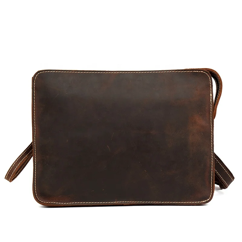 

High quality luxury leather bag men's shoulder bag