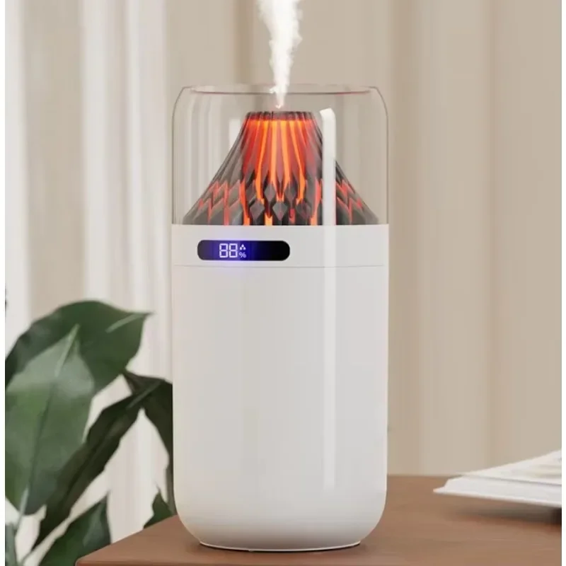 Humidifier Powered Battery Cool Water Replenishing Home Mini Volcano Humidifier for Baby Room Humidifier