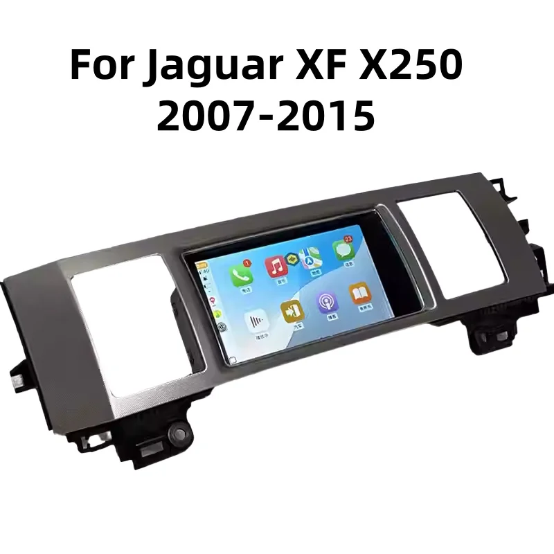 Tela qled android 13 para jaguar xf 2007-2015 x250 navegação gps do carro rádio estéreo automático reprodutor multimídia unidade principal dsp carplay