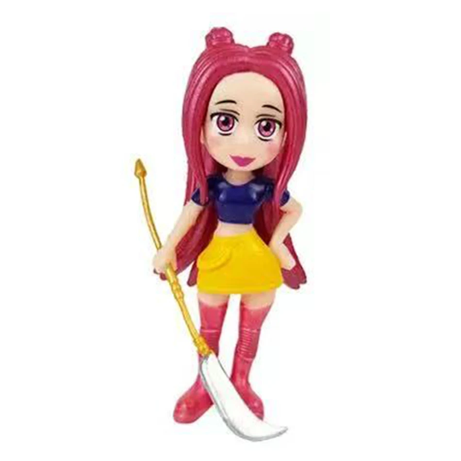8 Uds Anime Kpop Demon Hunters figura modelo juguete dibujos animados periféricos para juegos decoración de escritorio colección figuras juguete para regalos de chico