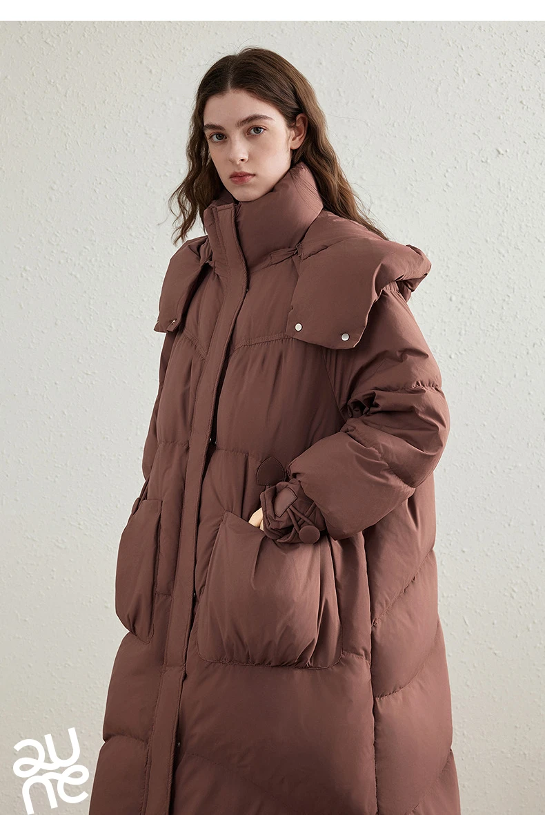 TOYOUTH Women's Short Down Jacket 2026 Winter New College Sporty Windproof Warm Liner Two Piece Set