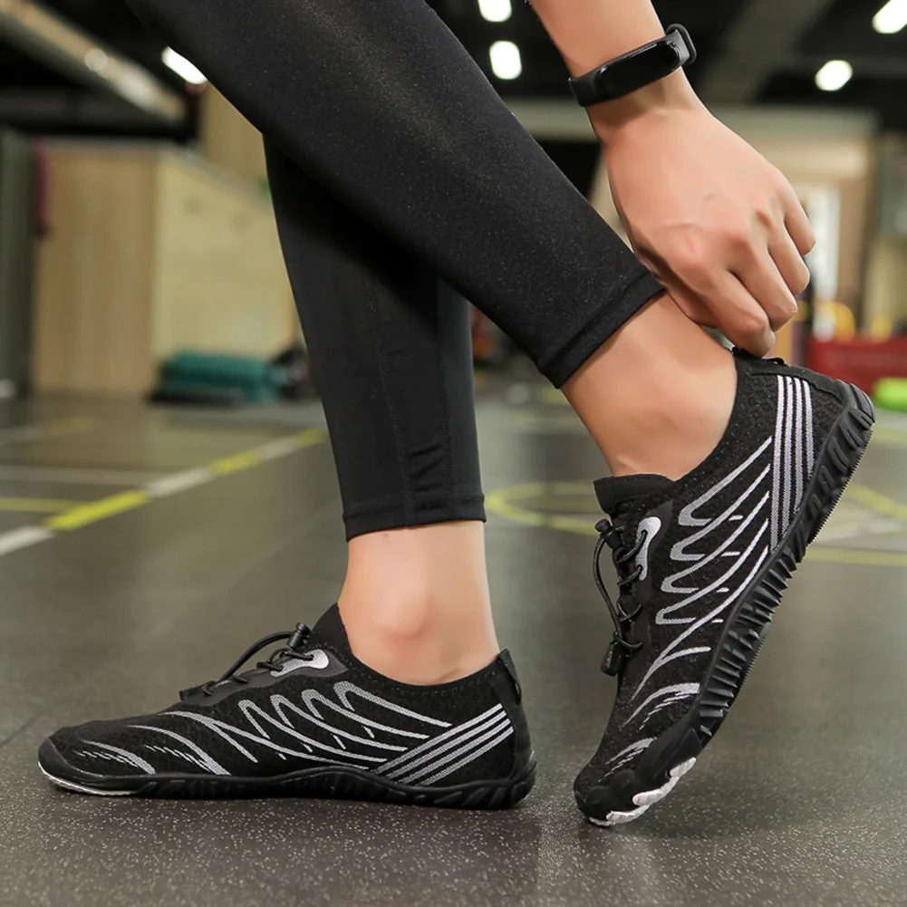 Grounding Shoes with Copper Breathable Aqua Shoes Non Slip Unisex Water Shoes Quick-Dry Lightweight Barefoot Shoes for Men Women