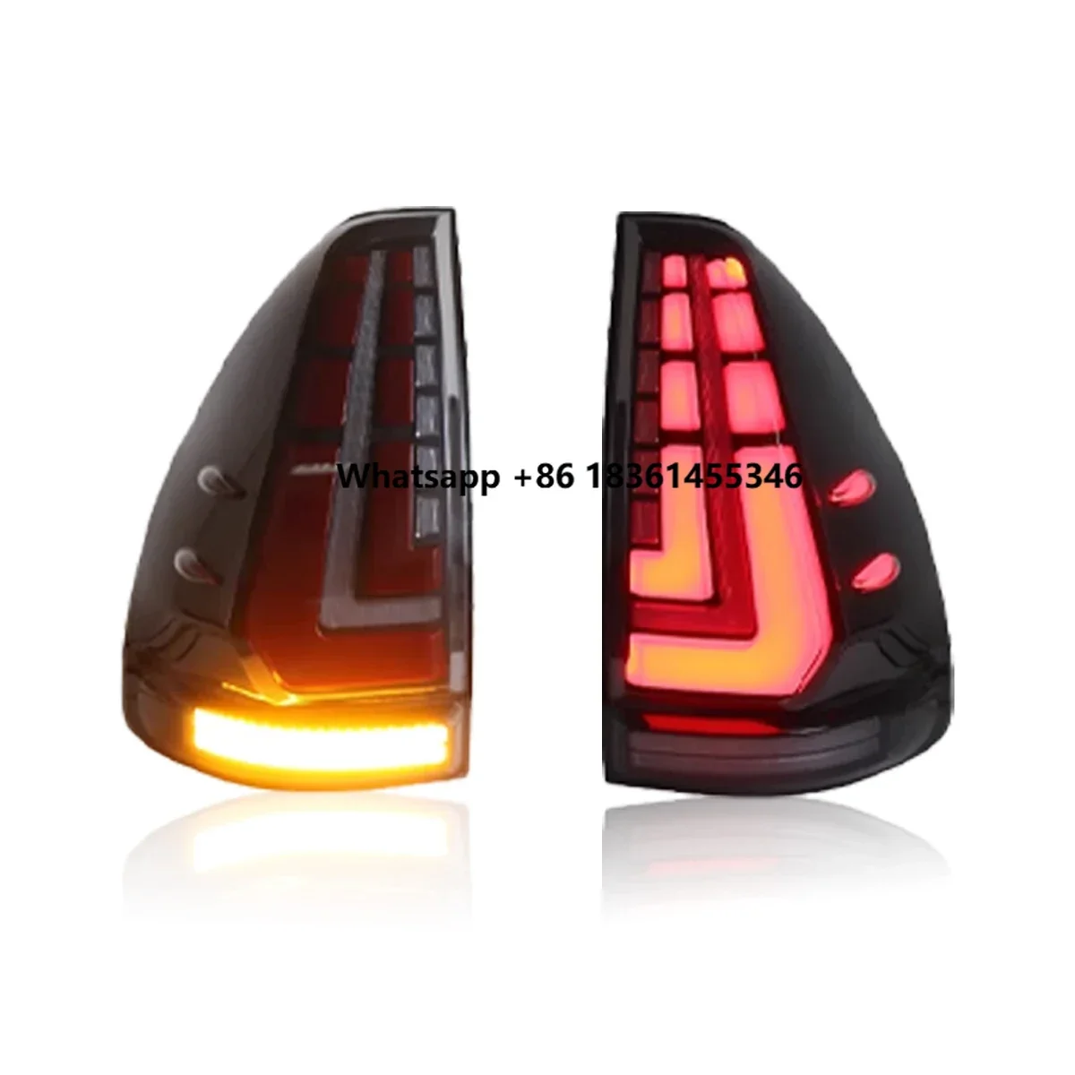 

For Prado 2003-2009 LED Projector Tail Lamp Daytime Running Light Automotive Accessories Car Tail Lamp Assembly