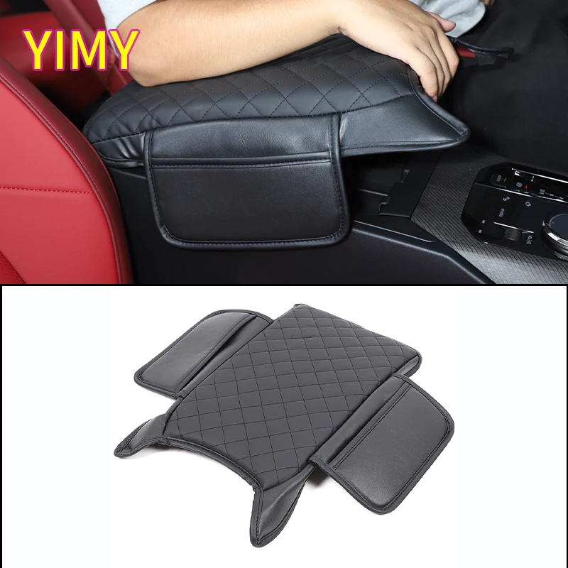 

Кожаный автомобильный внутренний подлокотник с центральным управлением, защитный чехол, расширительная сумка для хранения, подходит для BMW X3 G45 2025+