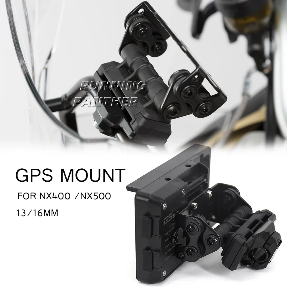 

Motorcycle Accessories Phone Holder Bracket GPS Navigation Bracket Mounting 13/16mm Rod For Honda NX400 NX 400 NX500 Nx 500 2024