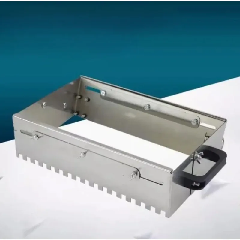 400-800mm Adjustable Square Notched Trowel Mortar Comb for Fast and Equal Application of Adhesive on The Floor