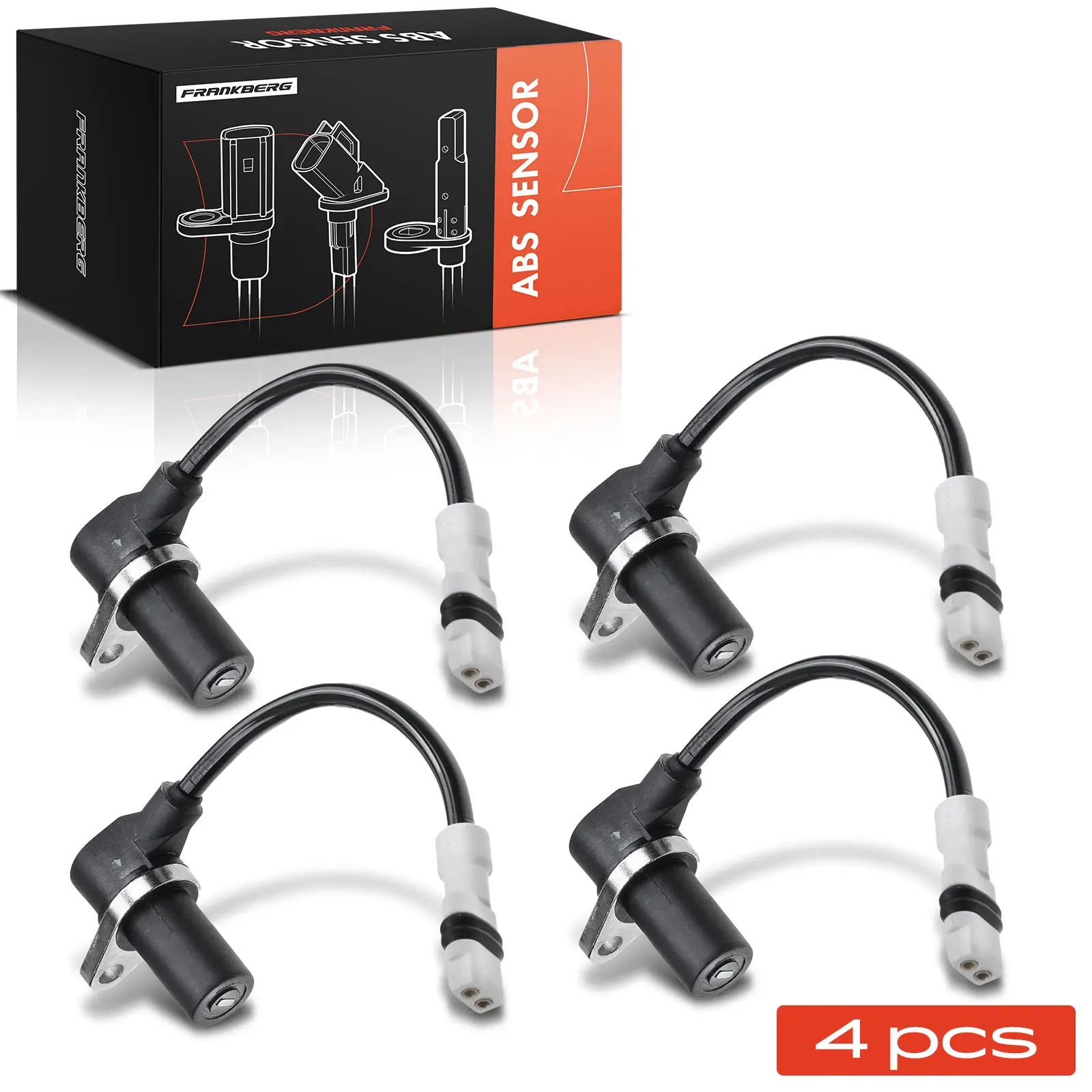 Sensore ABS Frankberg 4x per Asse Anteriore e Posteriore per Porsche 911 996 Boxster 986 96-2005 99660640600