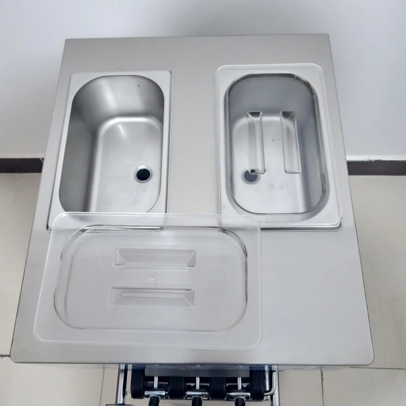 コンビニエンスストア用ソフトアイスクリームマシン,デジタルディスプレイ,3フレーバー,1200W