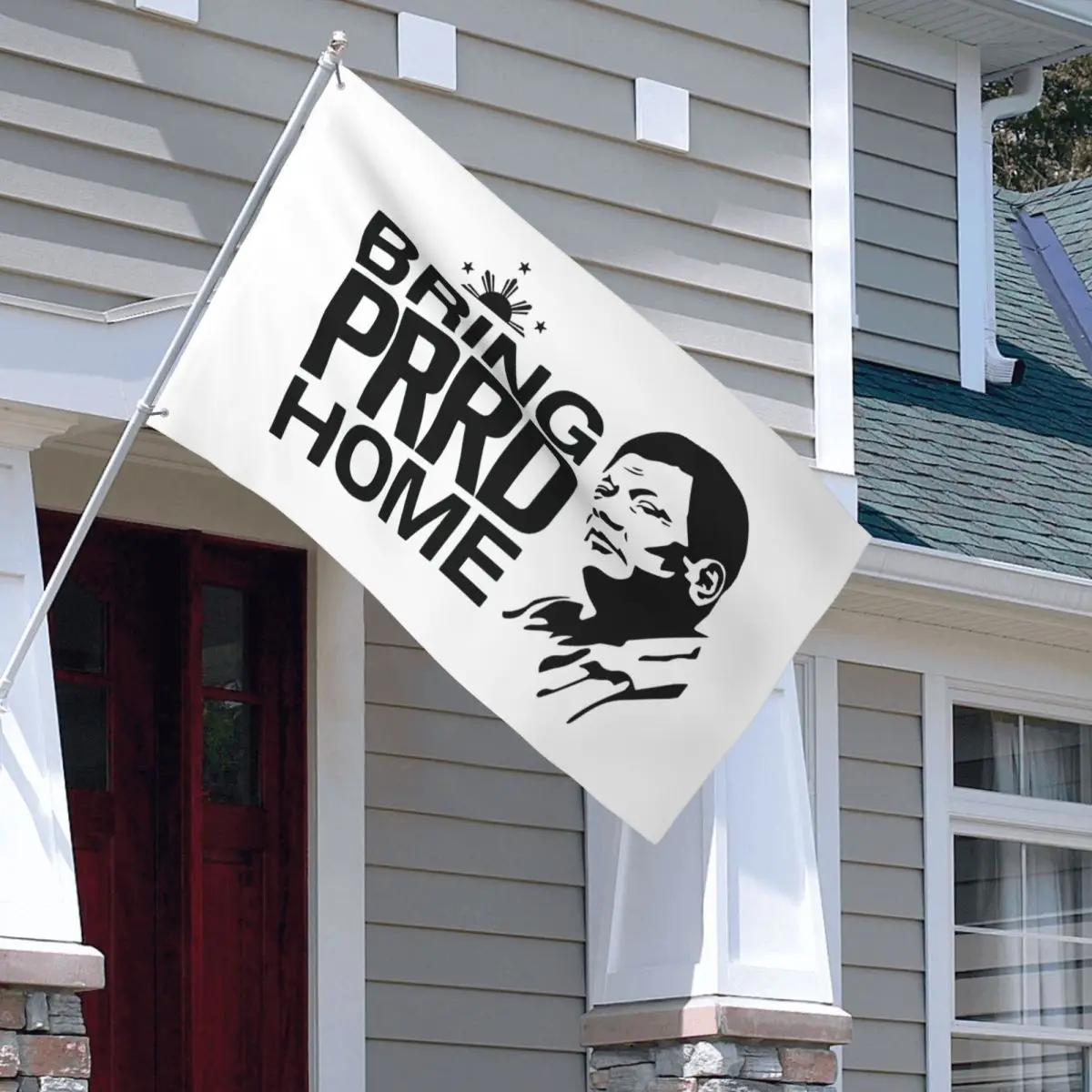 Bring PRRD Home Flag Outdoor Banner Polyester Duterte President Philippines Decoration Double Sided 2x3 3x5 4x6 5x8 FT Flags