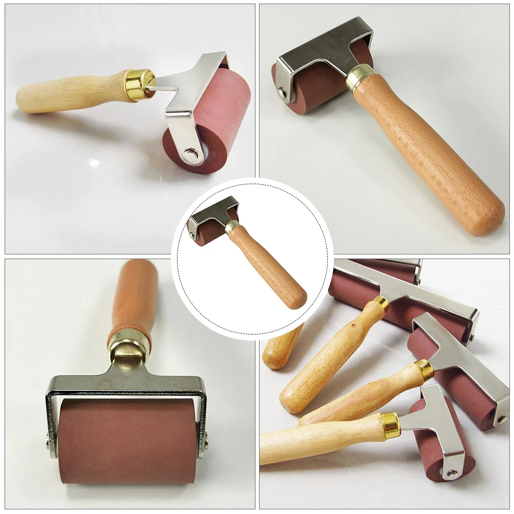 1Pcs Crafting Roller Premium Ink Roller for Printmaking Art Paint Application Fast Coverage on Smooth Surfaces