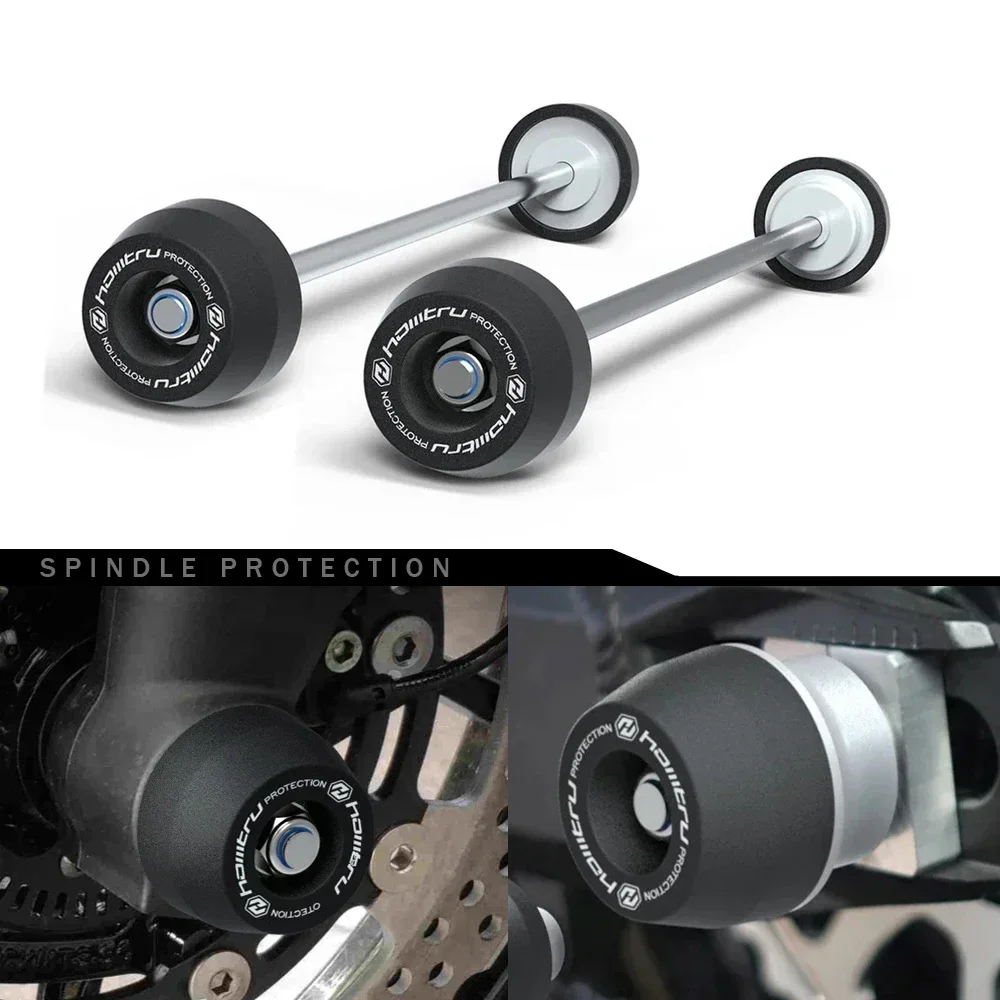 

Motorcycle Wheel Spindle Protection Cover Set for Triumph Trident / Tiger Sport 660 2021-2023