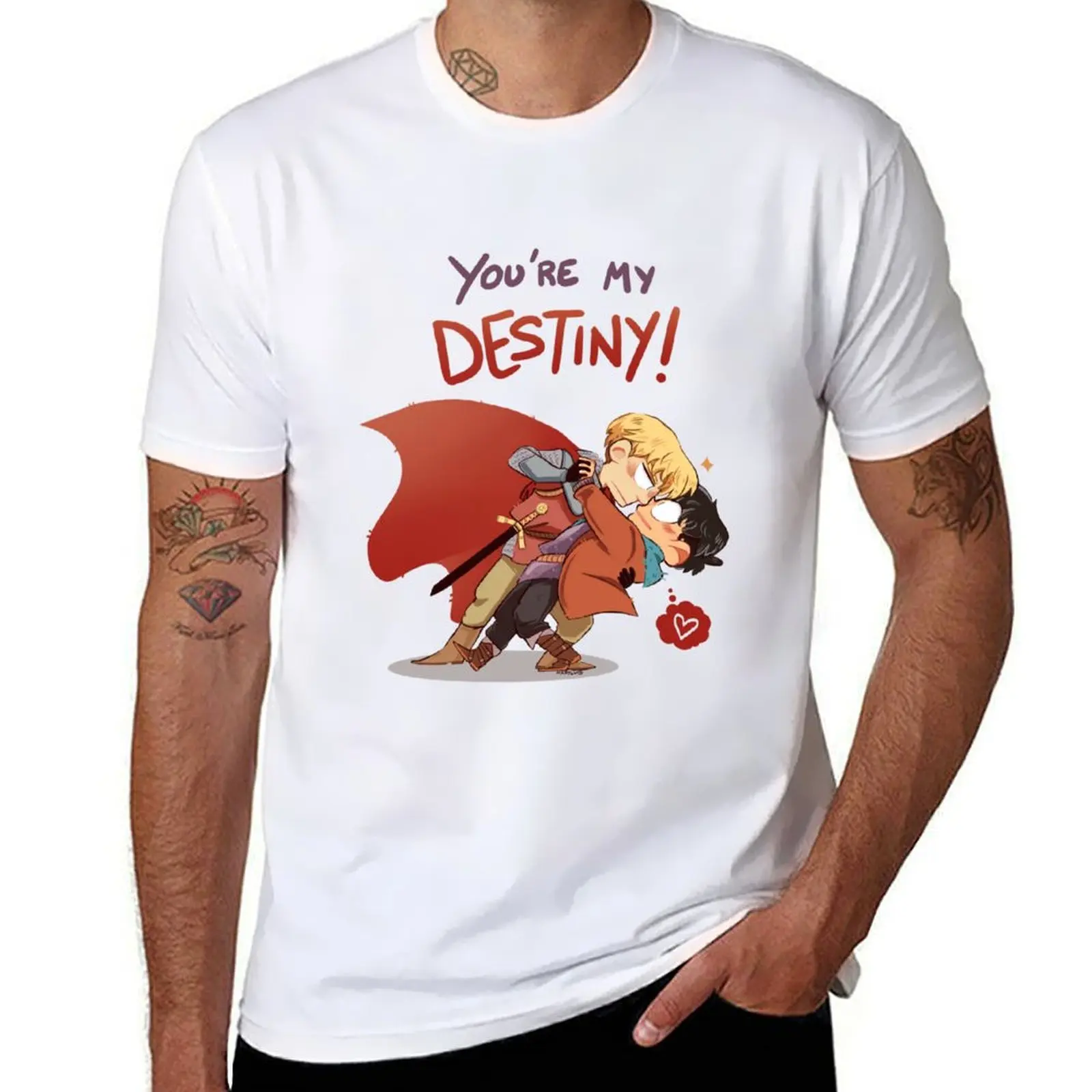

You're my destiny _ Merlin T-Shirt man graphic t shirt man t shirt graphic T-Shirt