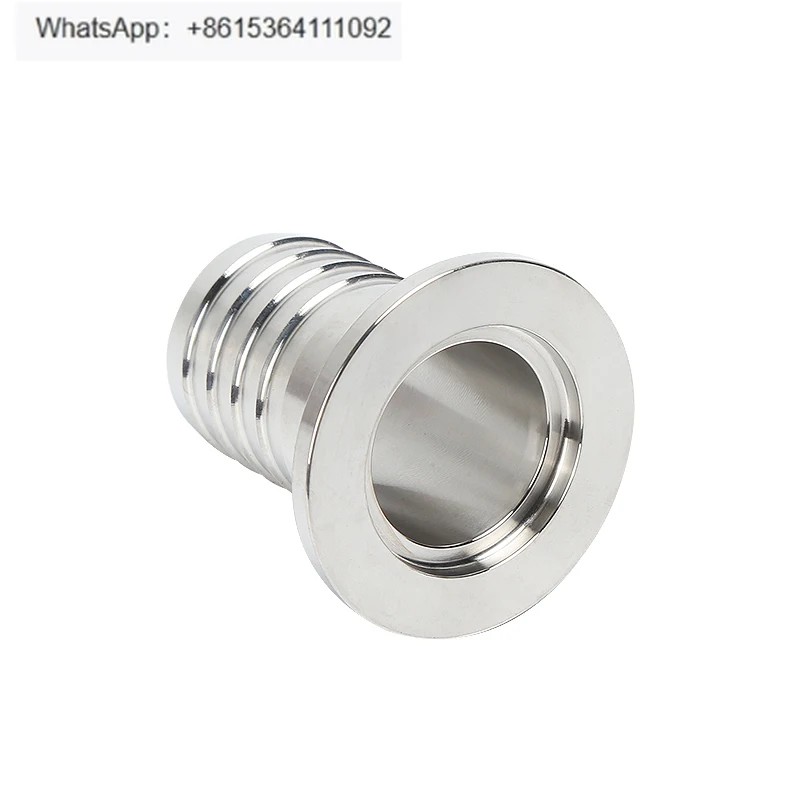 

KF-Шланг-Пагода Фитинг, Крепеж для фитинга для кожаных труб SS304 Встроенный вакуум из нержавеющей стали с патроном