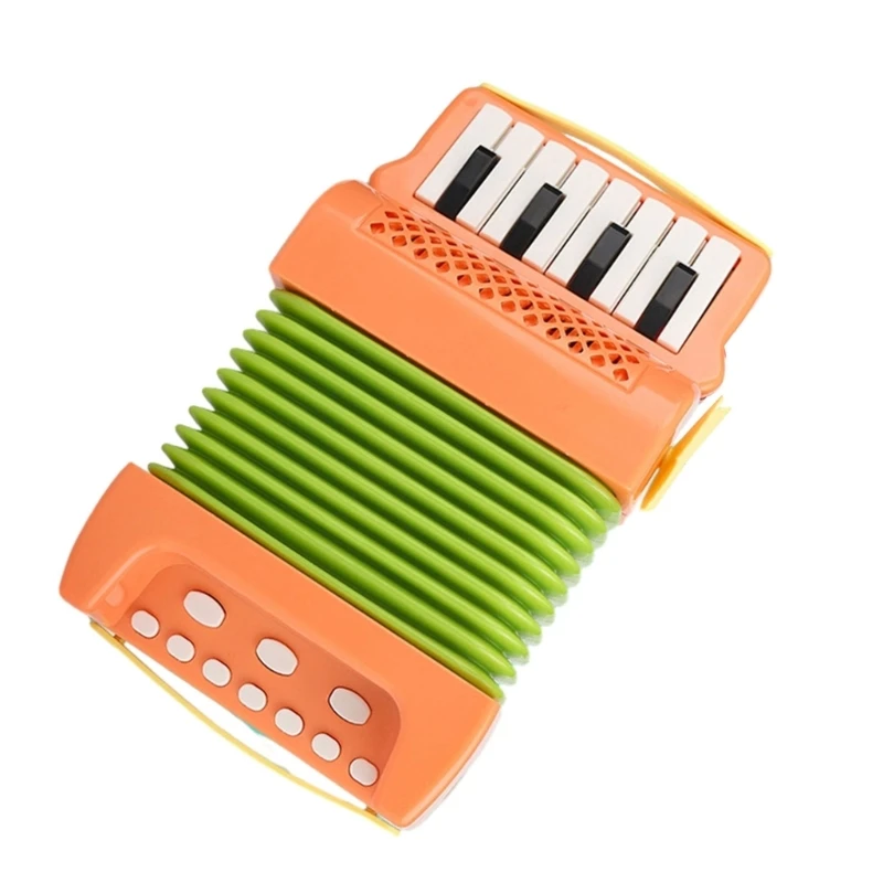 Small Accordion for Boys & Girls Educational Musical Instrument Toy