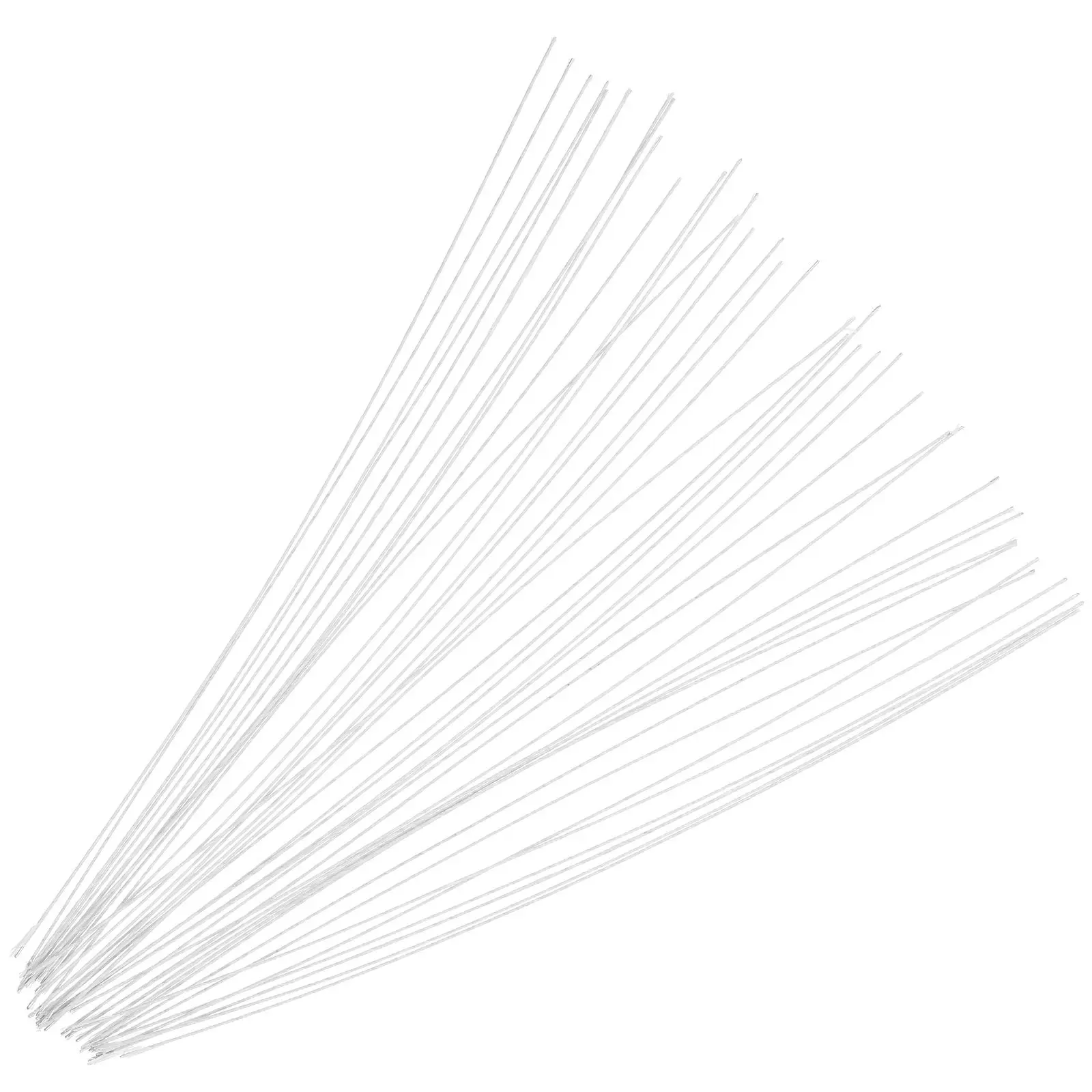 

40Pcs Iron Floral Wire Stems for DIY Flower Arrangements Crafting Bendable Sturdy Artificial Flower Support Floral Arrangement