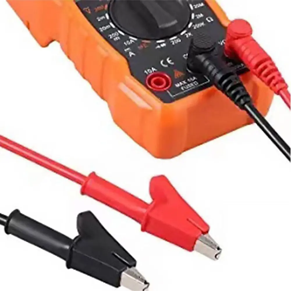 Electronic Muiti-functional Universal Accessories Probe Test Lead Alligator Clips Multimeter For Electrician