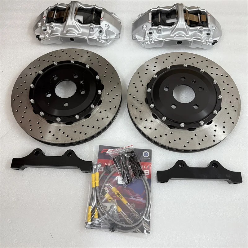 Jekit 6 Pots Brake Caliper 380*34mm for BMW 740i E38 E92 2020 Silverado 2024 Duramax