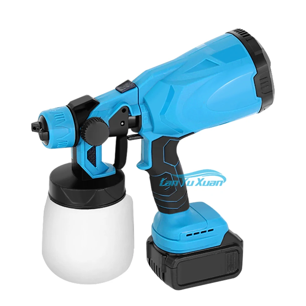 Lithium Battery Wireless Removable Power Home Small Spray Patterns Electric  Guns Paint ers