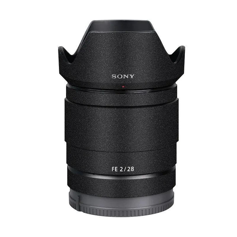 ソニー FE 28 ミリメートル F2 (SEL28F20) アンチスクラッチカメラレンズステッカーコートラップ保護フィルムボディプロテクタースキンカバー FE 2/28