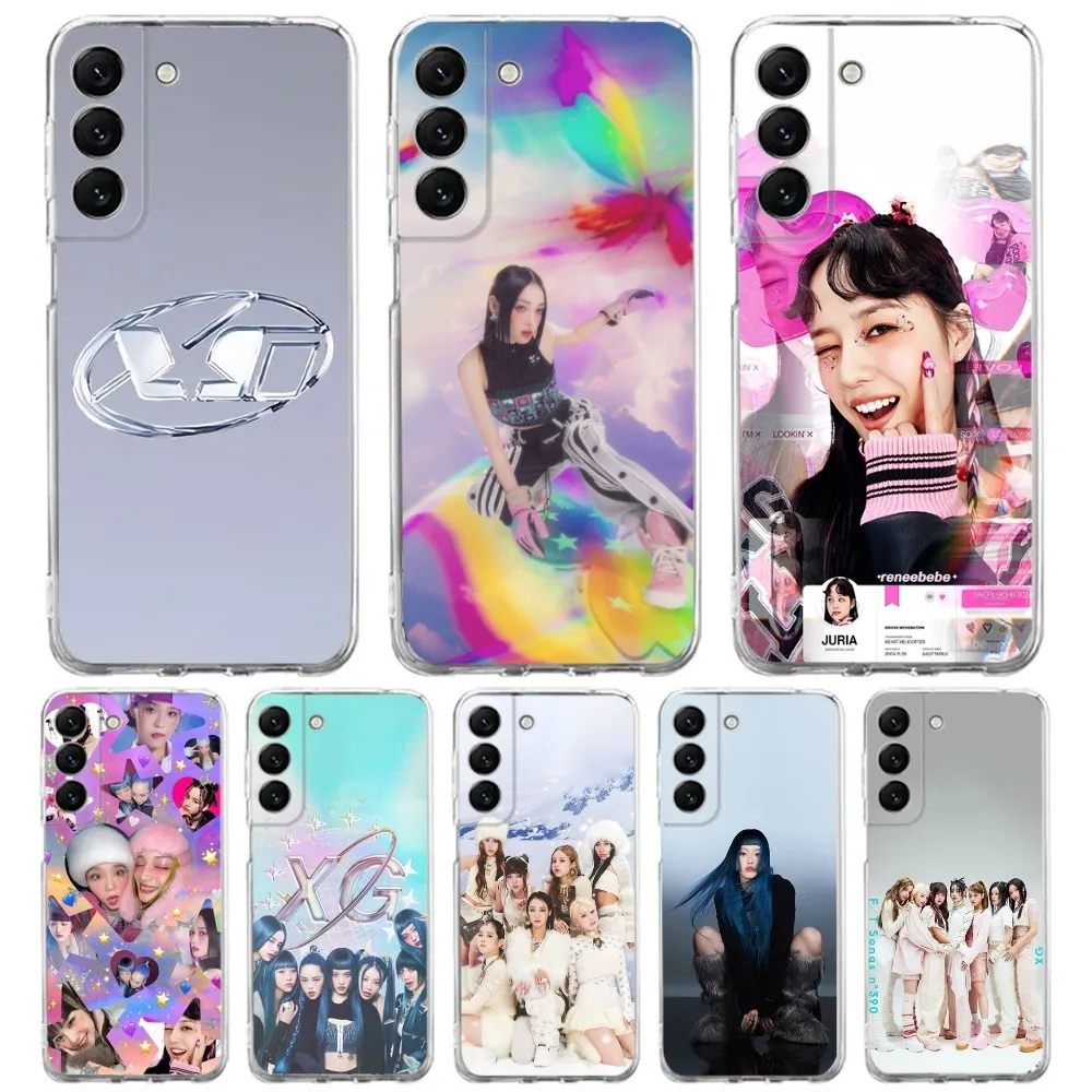 Kpop XG Xtraordinary Girls Phone Case Silicone For Samsung S30,S23,21,22,20 Ultra,S20 FE lite,S10,9,PIus Note20ultra Cover Clear