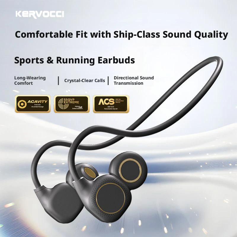 Wireless sports bluetooth earphones high sound quality wireless headphonNo pain if worn for a long time exercise running fitness