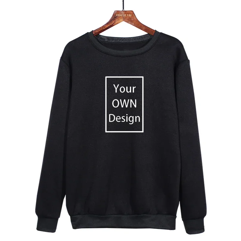 Your OWN Design Brand Logo/Picture Custom Men Women DIY Hoodie Sweatshirts Casual Hoody Clothing 10 Color Loose Fashion New 2023