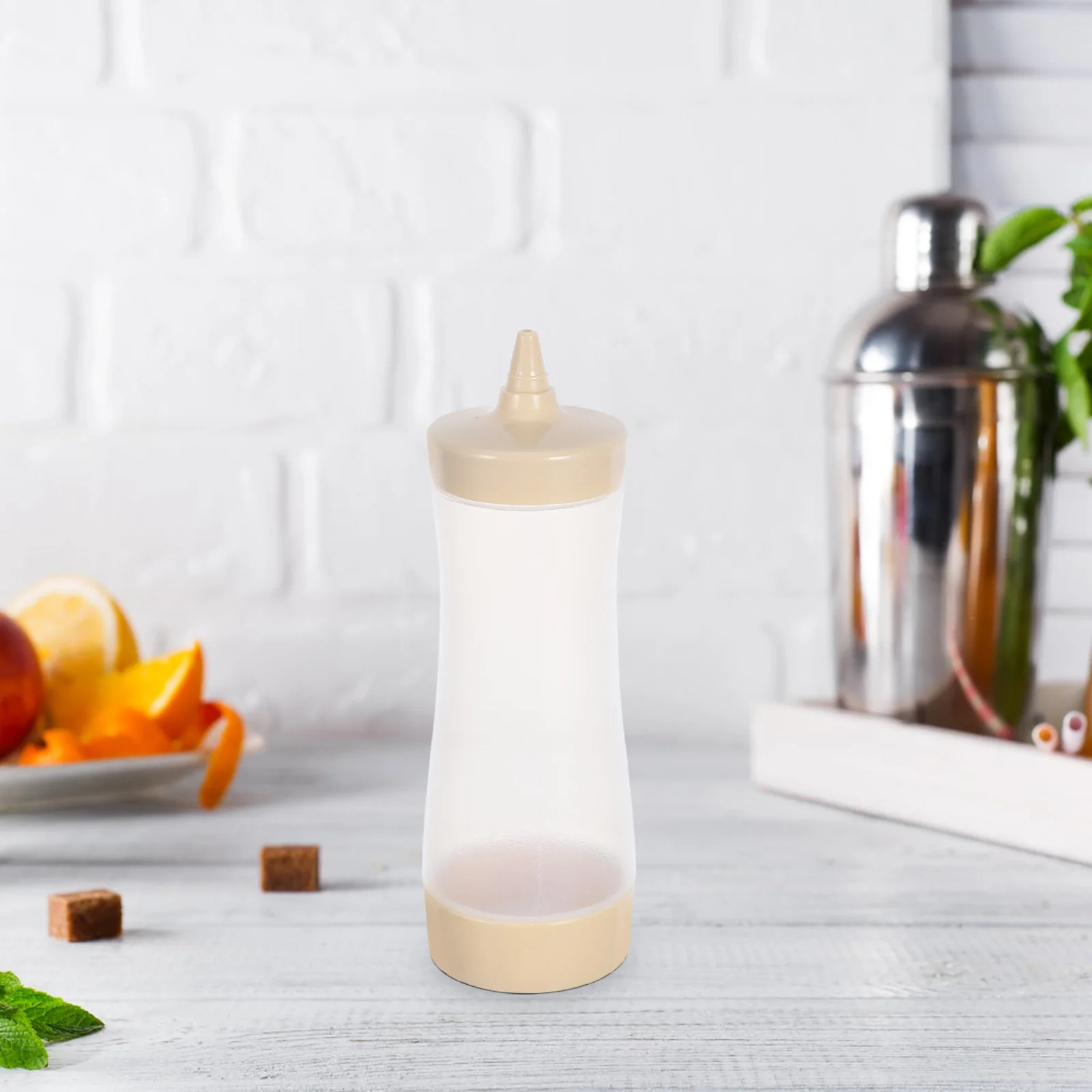 

3pcs 350Ml Clear Squeeze Bottles Refillable Leakproof Condiment Containers For Ketchup Mustard Salad Dressing Sauce Dispenser