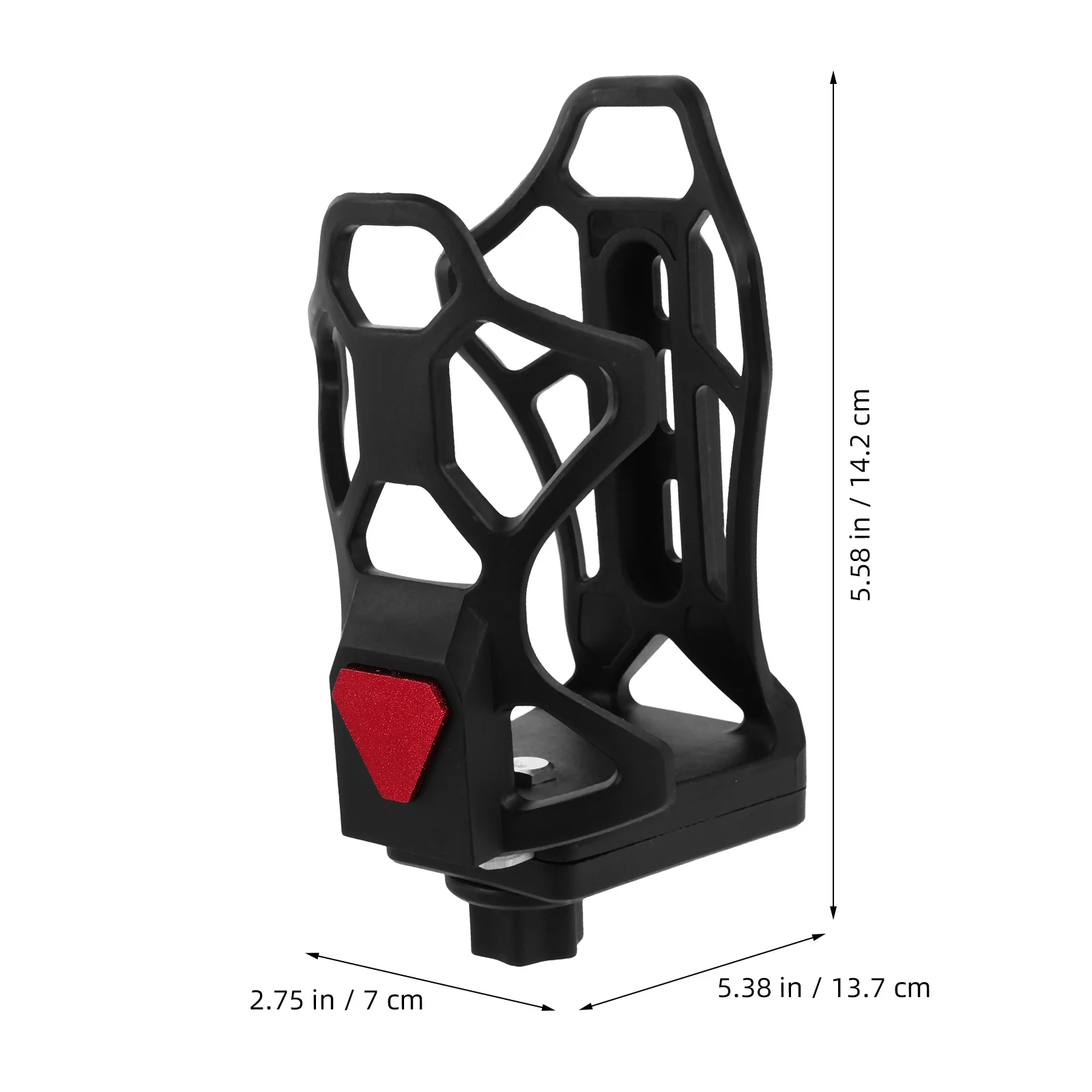 Держатель для стакана с водой для мотоцикла, черный универсальный держатель на руль для велосипедной клетки для бутылки, противоударный держатель для велосипедной чашки для