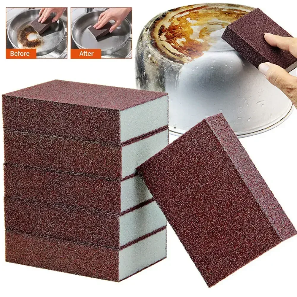 Magic Melamine Sponge Carborundum Kitchen Sponge Eraser for Pan Pot Dish Sponges Kitchen Utensils Household Cleaning Items