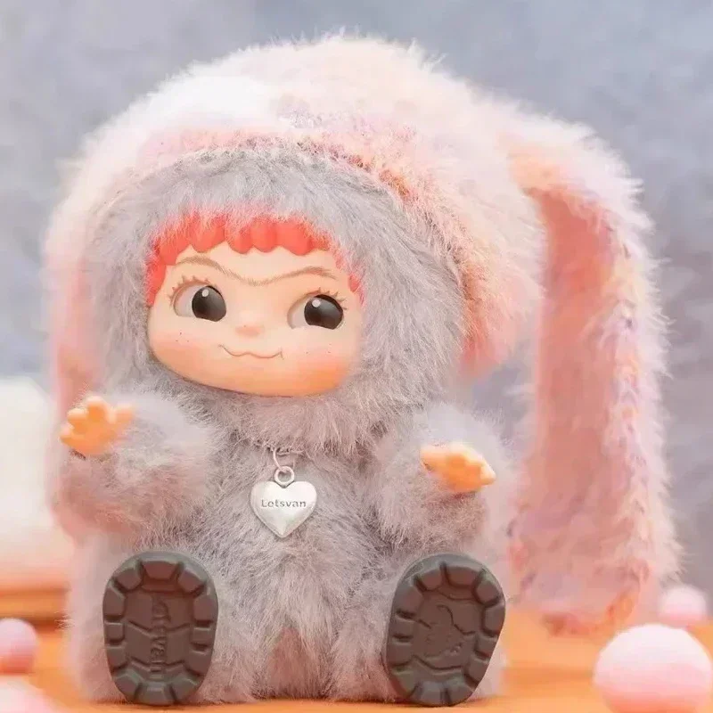 Wakuku ''Fuzzy Trendy Fun Party Blind Box Carino Wakuku Action Figure Scatola misteriosa Borsa per bambola carina Ciondolo Borsa a sorpresa per bambola Giocattolo regalo