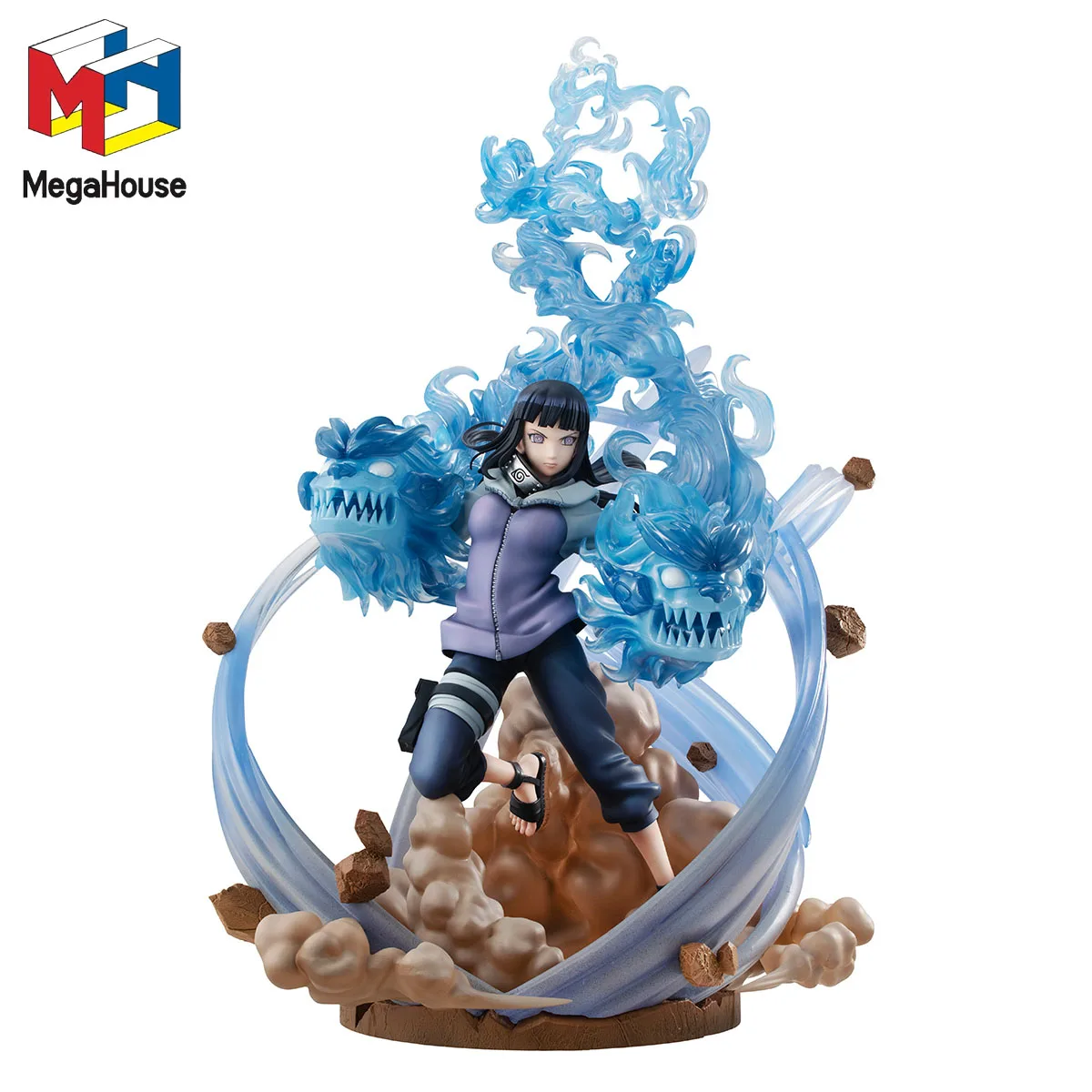 In Stock Original Mega House Naruto Gals Naruto Hyuuga Hinata Figure Anime Genuine Collectible Boxed Model Dolls Toy Ornament