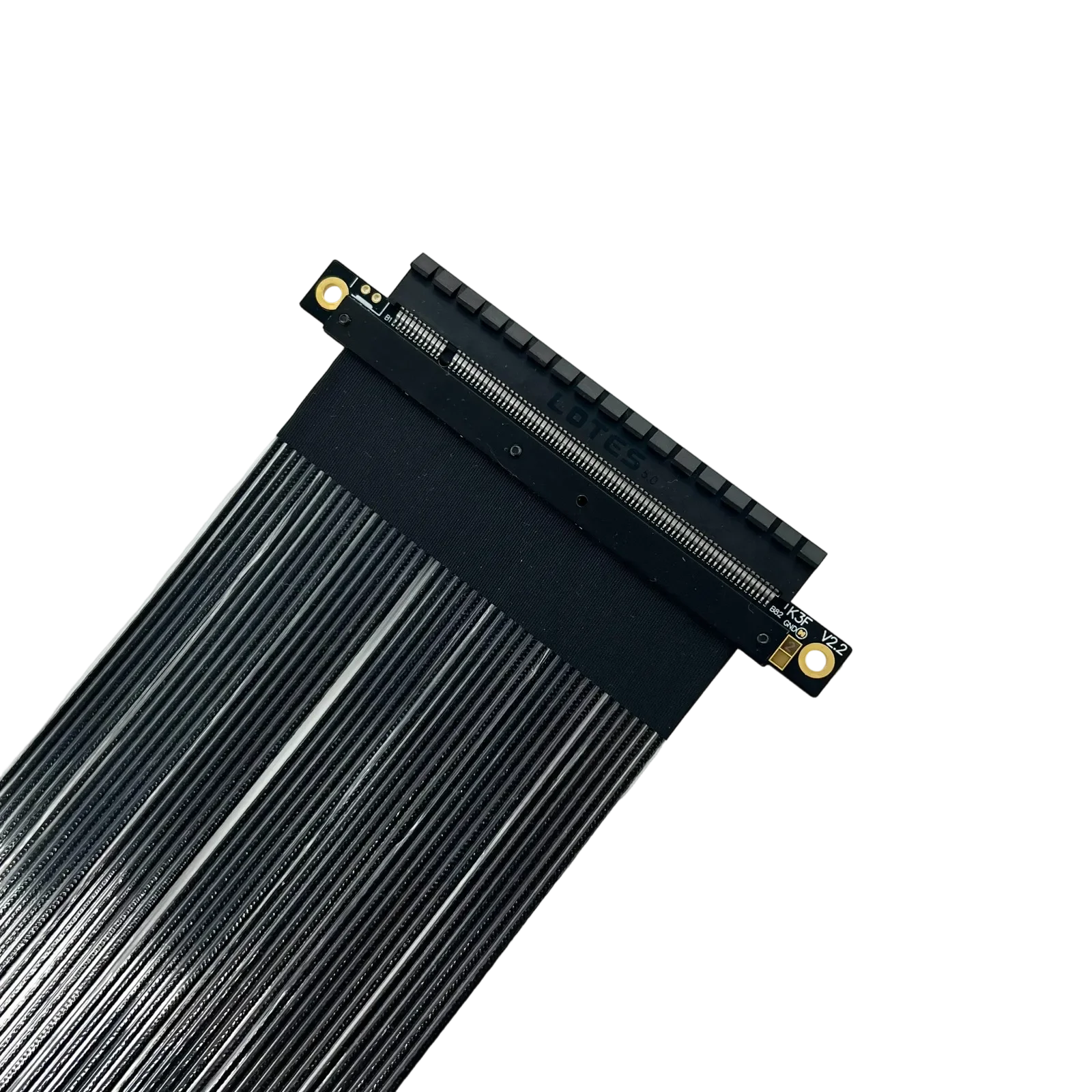 PCIe 5.0 x16 to x16 Extension Cable ATX Chassis PCI-E 5.0 x16 Riser Full Speed 512Gbps Gen5 Lossless Graphics Video Card