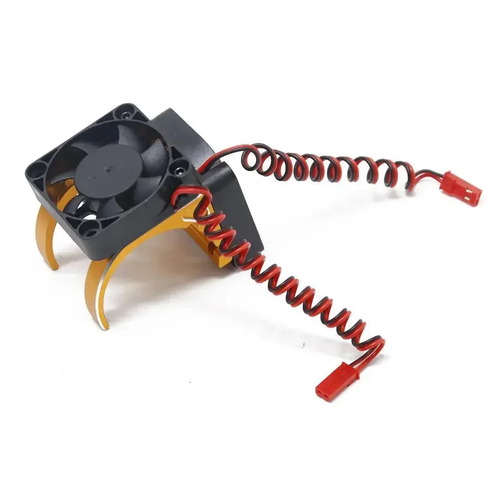 42mm Motor Doppel kühl ventilator Kühlkörper RC Modell Auto Upgrade Zubehör Teile für 4082Arrma