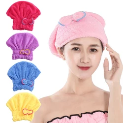 Asciugamano avvolgente in microfibra Bowknot asciugamani da bagno ad asciugatura rapida Spa Bowknot Wrap asciugamano cappello Cap per accessori da bagno da bagno