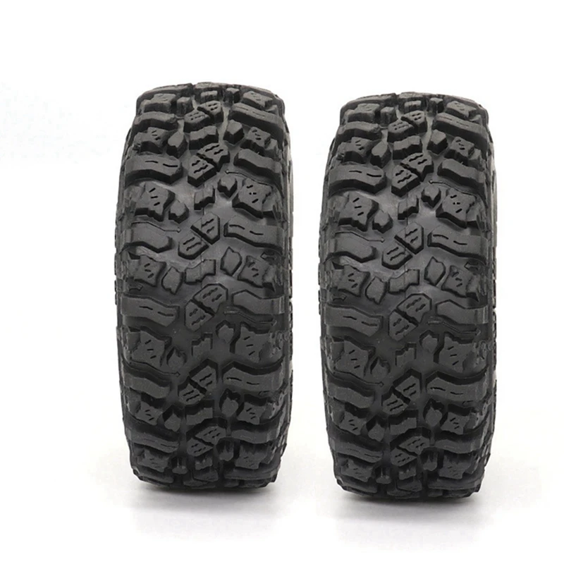 12PCS 120MM 1.9 Rubber Rocks Tyres Wheel Tires For 1/10 RC Rock Crawler Axial SCX10 90046 AXI03007 Traxxas TRX4 D90 MST