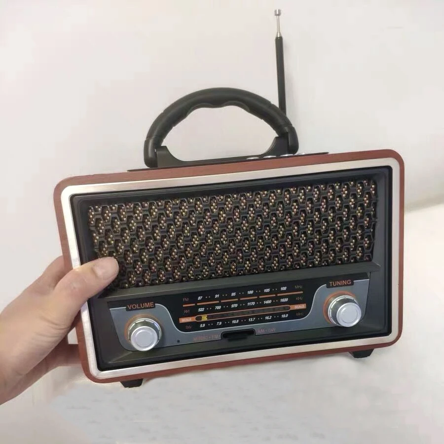 

Bluetooth-радиоприемник с поддержкой USB/TF/AUX, FM/AM/SW