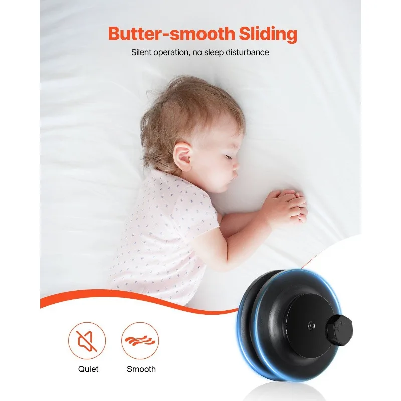 10FT Sliding Barn Door Hardware Kit for Single Sliding Barn Door I-shape