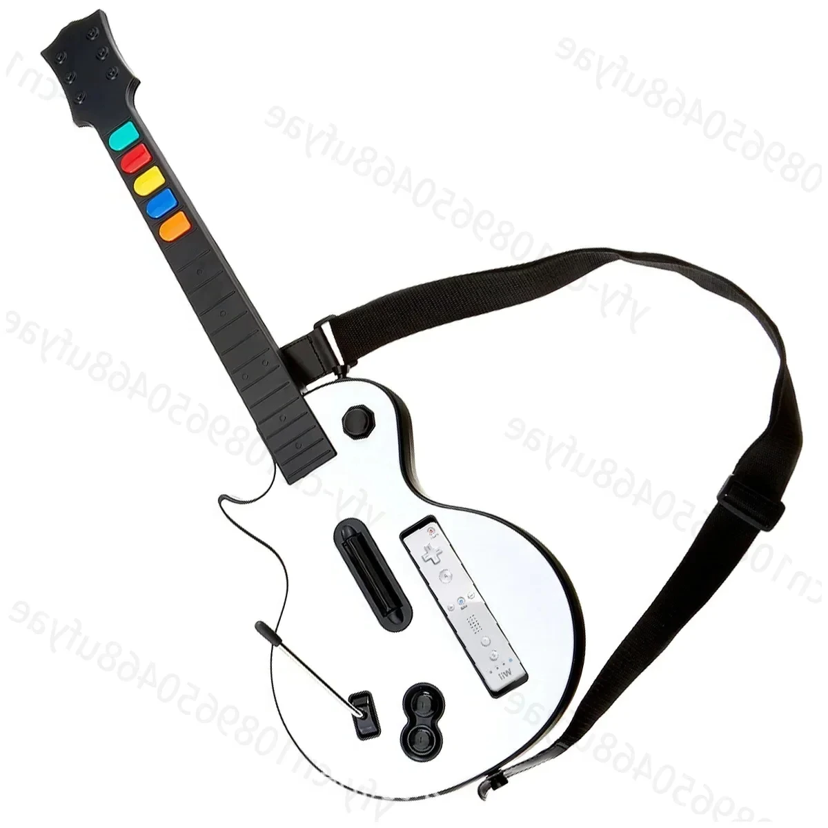 B-M Guitar Hero Game Wireless Gaming Controller Guitar Hero Rock Band 2.4 G Remote Guitar Handle Console Gamepad 5Key