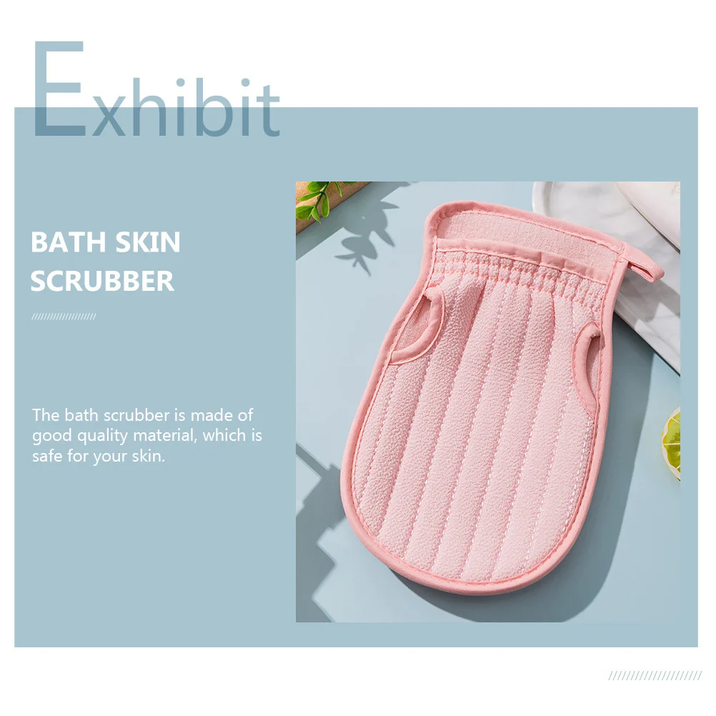 

3 шт., бытовые скрубберы для ванны, эффективные пенящиеся и массажные рукавицы для очищения всего тела, варежки для ванны, скруббер для кожи душа