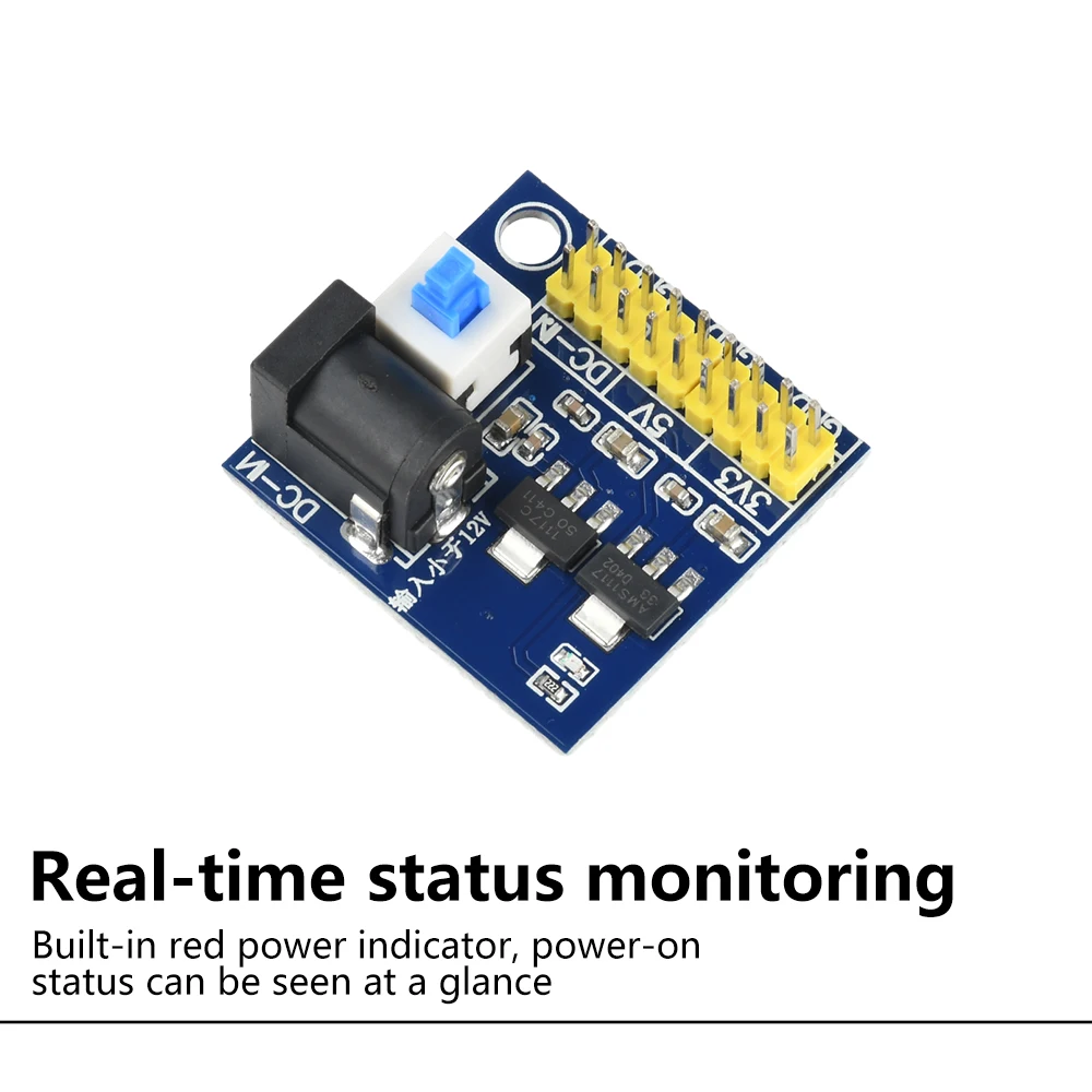 Module de Conversion de tension DC 12V à DC 3.3V 5V 12V, avec convertisseur de tension de Module d'alimentation abaisseur multi-sortie