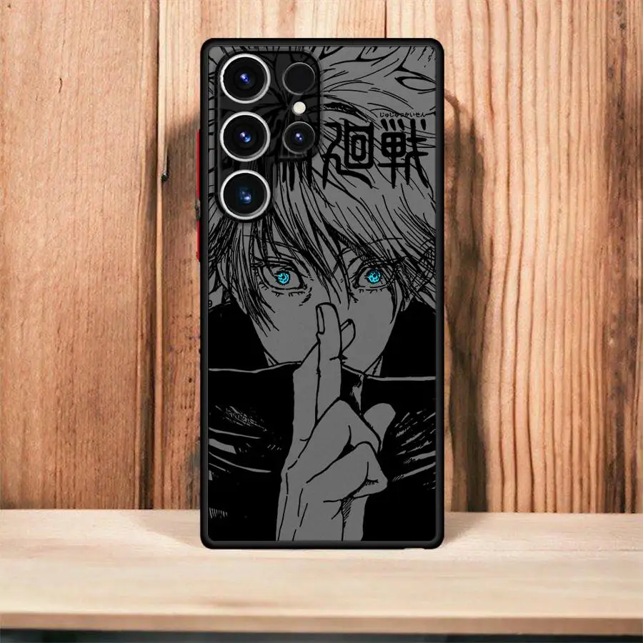 Anime Sukuna Jujutsus Kaisen Soft Edge Phone Case for Samsung Galaxy S23 FE S22 Plus S23Ultra S20 FE S22 S20 S25 S21 S25Plus S24 - náhled 6