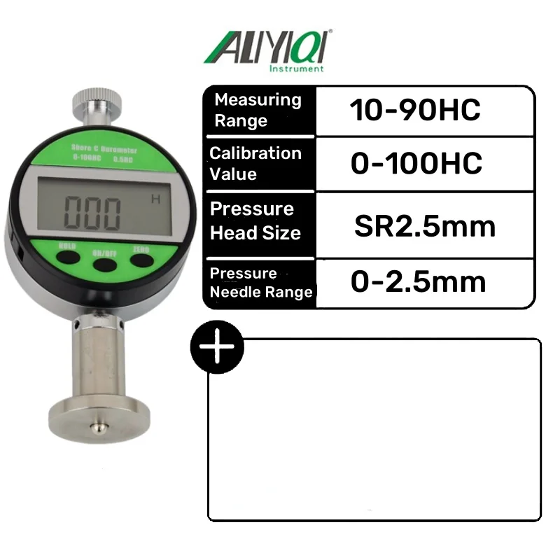 

LX-C-Y Digital Shore Hardness Tester Durometer Hardometer Hardnessmeter Sclerometer LCD screen