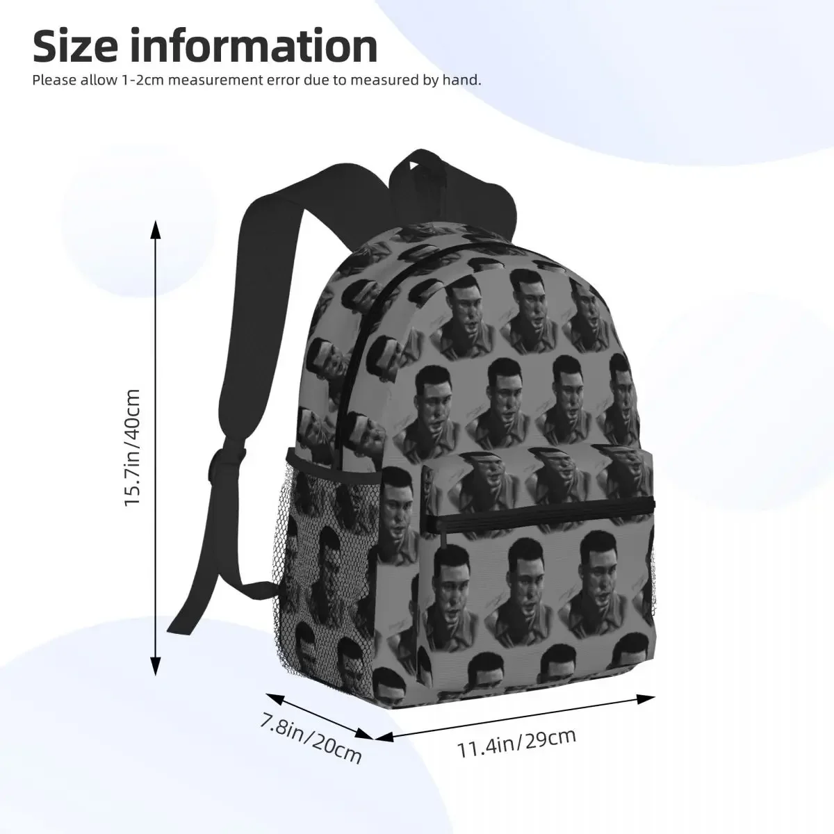 The Dark Pictures Anthology House Of Ashes Student Backpack School Bag Hiking Travel Daypack for Boys Girls Bookbag Shoulder Bag